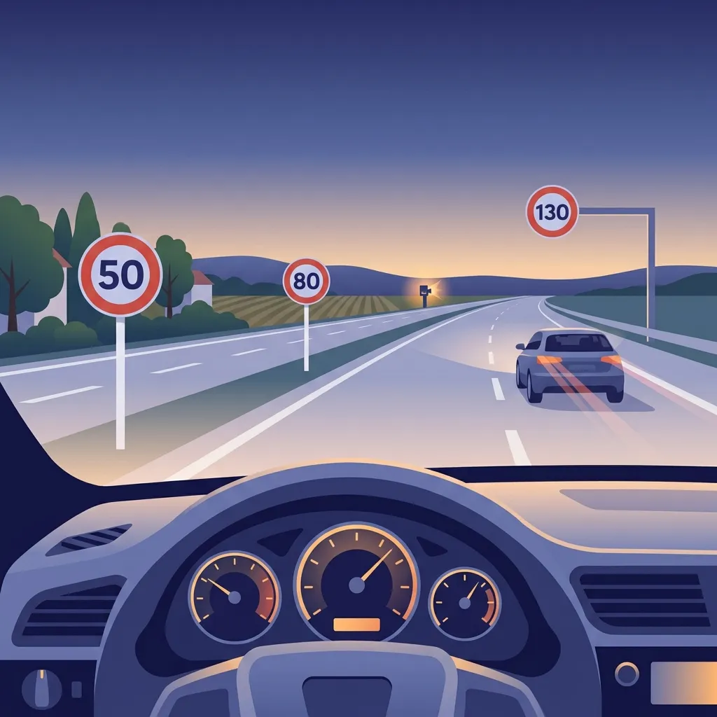 Sécurité routière en France — radars et limitations de vitesse